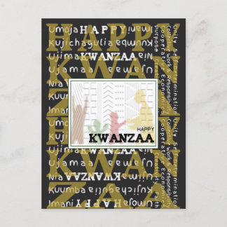 Cartão Postal Happy Kwanzaa