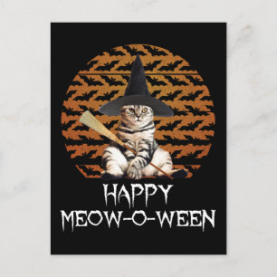Cartão Postal Happy Meow-o-between