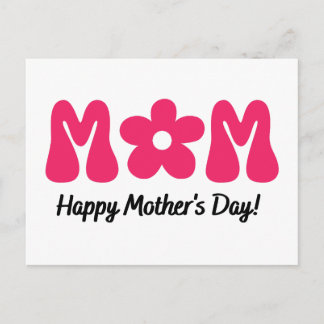 Cartão Postal happy mother's day