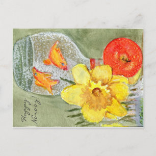 Cartão postal "Happy Noroz" (Nowrooz Mobarak)