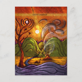 Cartão postal 'Happy Samhain'