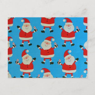 Cartão Postal Happy Santas