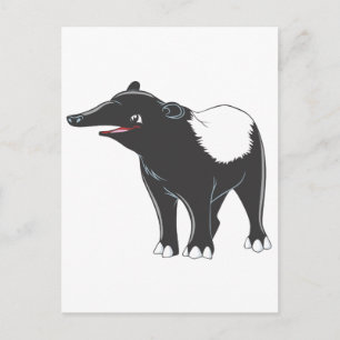 Cartão Postal Happy Tapir