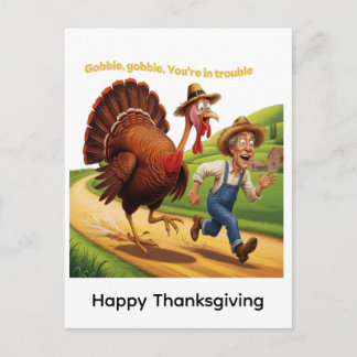 Cartão Postal Happy Thanksgiving