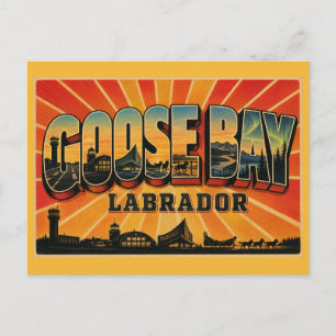 Cartão Postal Happy Valley-Goose Bay Labrador Gateway
