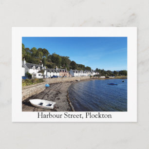 Cartão Postal Harbor Street, Plockton