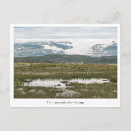 Cartão Postal Hardangervidda Noruega
