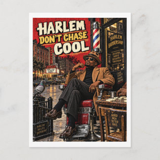 Cartão Postal Harlem Não Persegue o Legal