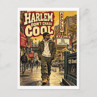 Cartão Postal Harlem Não Persegue o Que é Legal