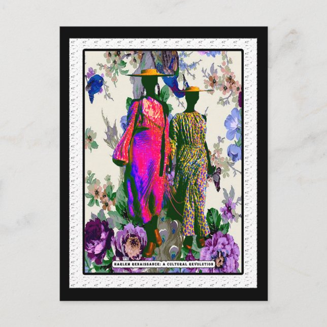 Cartão Postal Harlem Renaissance (Frente)