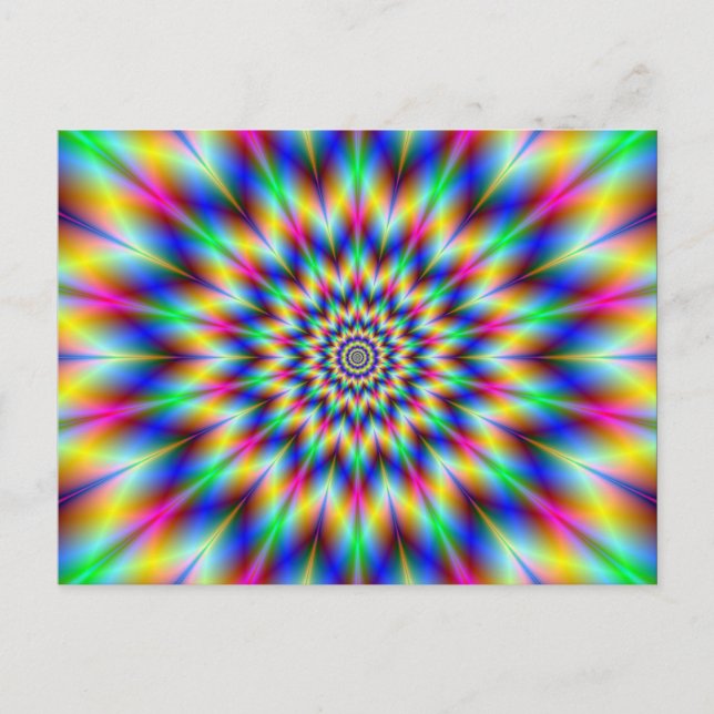 Cartão Postal Harlequin Star (Frente)