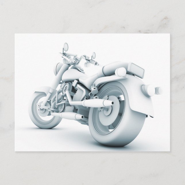 Cartão Postal Harley (Frente)