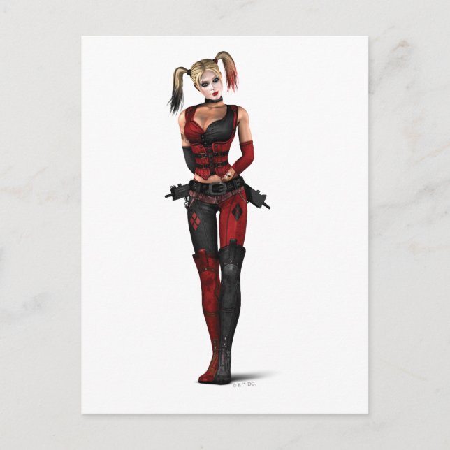Cartão Postal Harley Quinn (Frente)