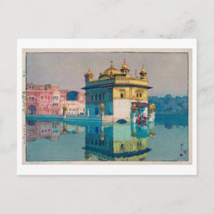 Cartão Postal Harmandir Sahib (Templo do Ouro), Hiroshi Yoshida