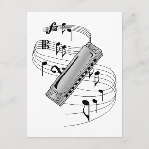 Cartão Postal Harmonica