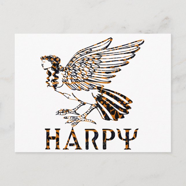 Cartão Postal Harpy (Frente)