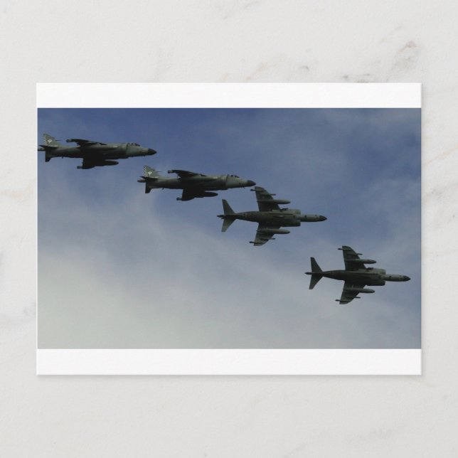 Cartão Postal Harriers (Frente)