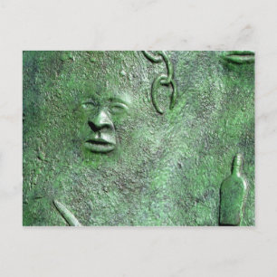 Cartão Postal Harriet Tubman no Cartão-postal de Bronze