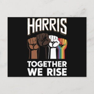 Cartão Postal Harris 2024 Eleição LGBT Kamala Harris 2024