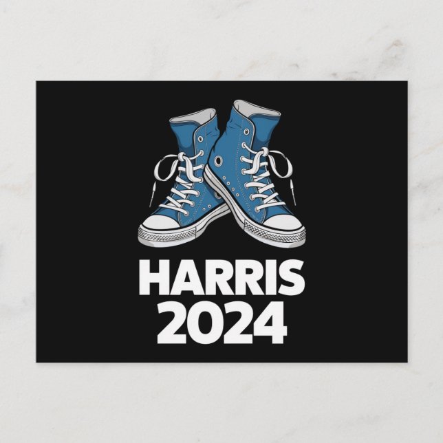 Cartão Postal HARRIS 2024 Votar Presidente Kamala Presidente Pre (Frente)