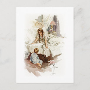 Cartão Postal Harrison Fisher Hearts Deseja Realmente Minha Mãe