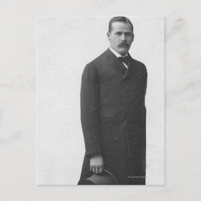 Cartão Postal Harry Longabaugh "Sundance Kid" (Frente)