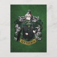 HARRY POTTER™ | Anime Draco Malfoy House Crest