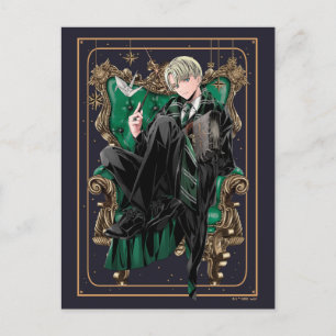 Cartão Postal HARRY POTTER™   Anime Draco Malfoy Seated