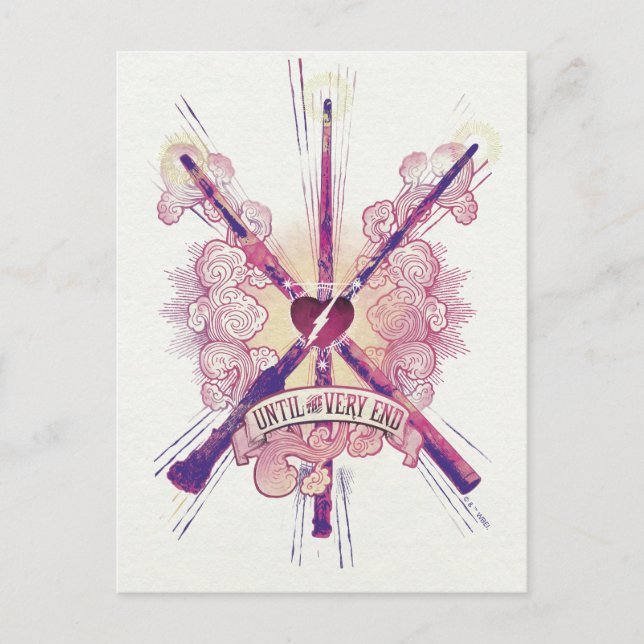 Cartão Postal Harry Potter | Até Ao Fim (Frente)