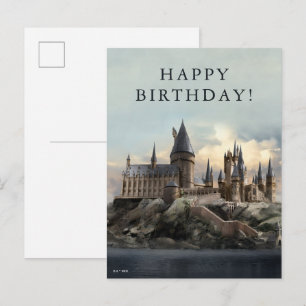 Cartão Postal Harry Potter   Castelo de Hogwarts Diurno