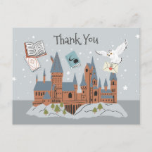 Harry Potter | Castelo de Hogwarts Obrigado