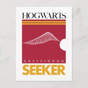 Cartão Postal Harry Potter GRYFFINDOR™ House Quidditch Seeker