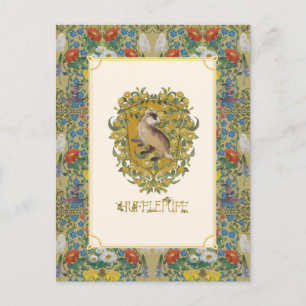 Cartão Postal HARRY POTTER™   HUFFLUFF™ Crest