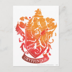Cartão Postal Harry Potter Paragem Gryffindor - Espalhada