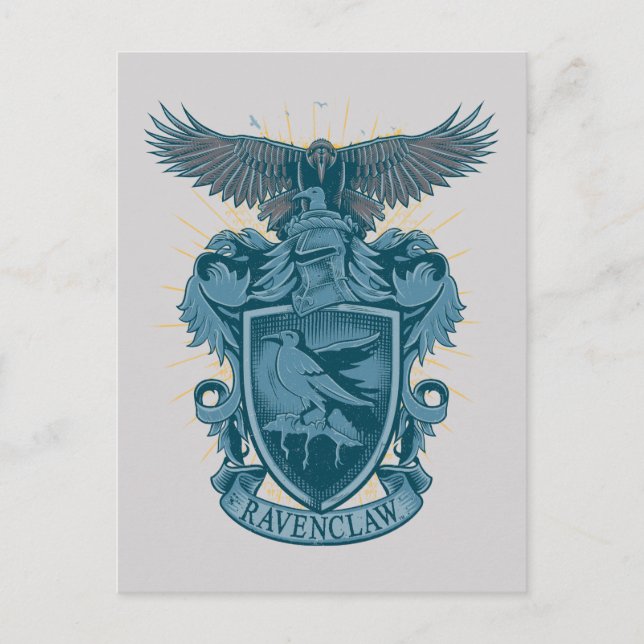 Cartão Postal Harry Potter| Paragem Ravenclaw (Frente)