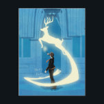 Cartão Postal HARRY POTTER™ Patronus Painting<br><div class="desc">Celebrate the magic of courage and hope with this stunning Harry Potter™ design, featuring Harry as he casts his powerful stag Patronus. Set within the Room of Requirement at Hogwarts, a radiant wave of light sweeps across the scene as the glowing stag rises brilliantly above him — a breathtaking symbol...</div>