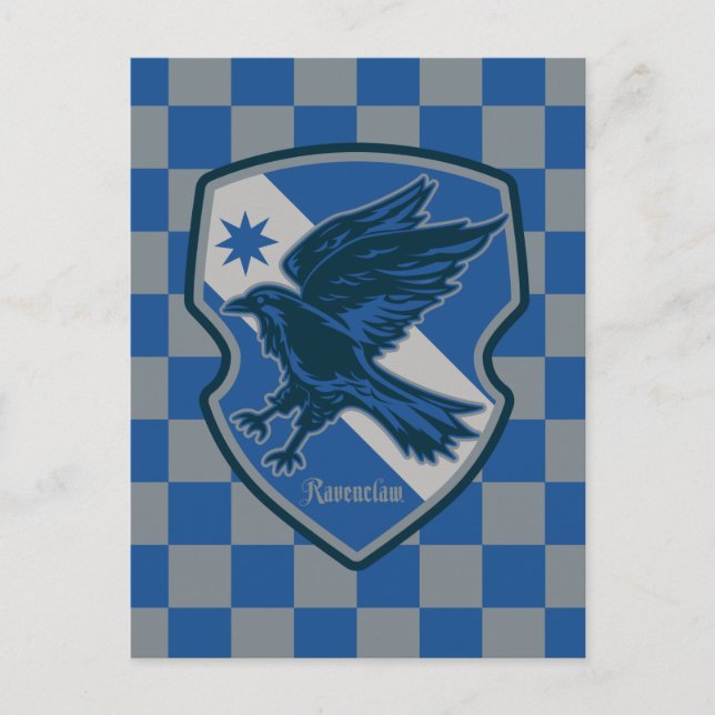 Cartão Postal Harry Potter | Ravenclaw House Pride Crest (Frente)