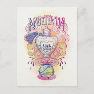 Cartão Postal Harry Potter Spell   Amortentia Love Potion Bottle