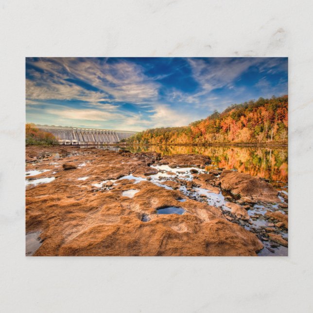 Cartão Postal Hartwell Dam (Frente)