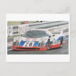 Cartão Postal Has cores a voar