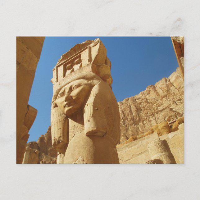 Cartão Postal Hathor - deusa do amor e da música, EGITO (Frente)