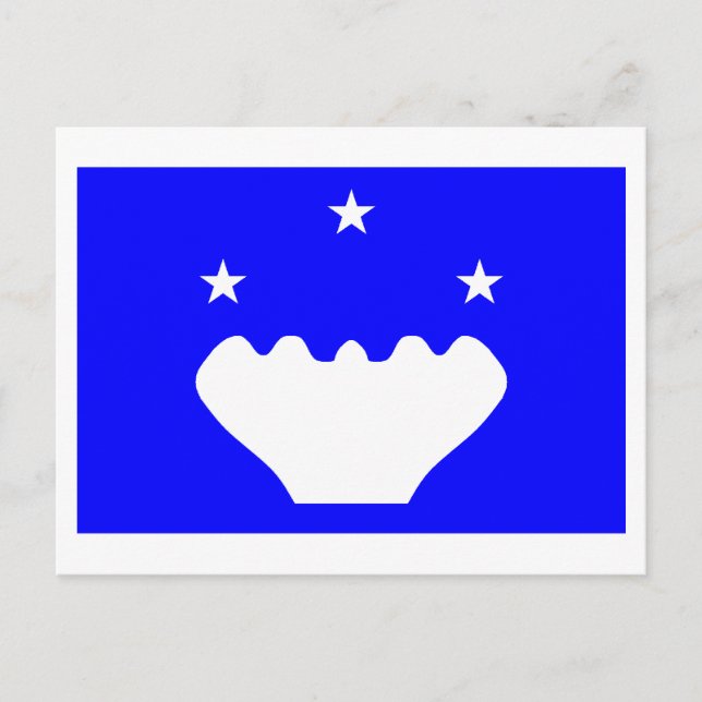 Cartão Postal Hatohobei Flag (Frente)