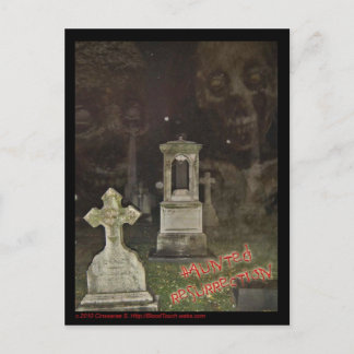 Cartão postal HAUNTED RESURRECTION