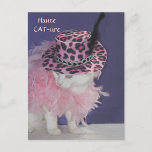 Cartão Postal Haute CAT-ure