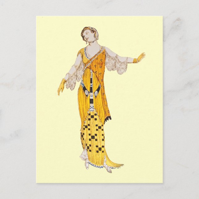 Cartão Postal Haute Couture (Frente)