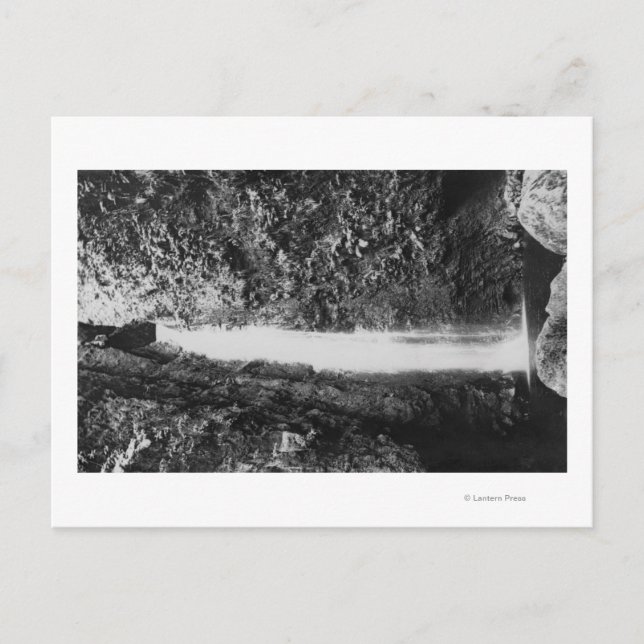 Cartão Postal Hauula, HI - Sagradas Quedas, Perto de Cooper Ranc (Frente)