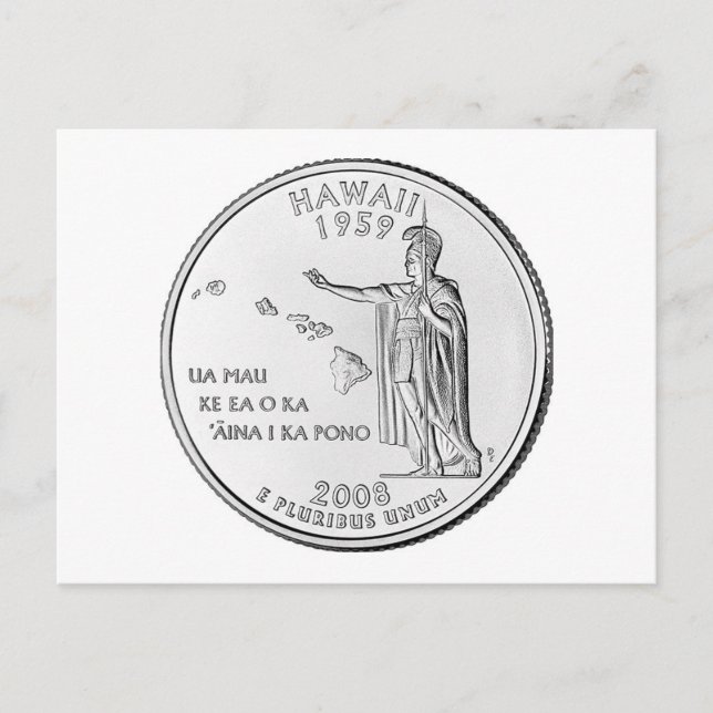 Cartão Postal Havaí (Frente)