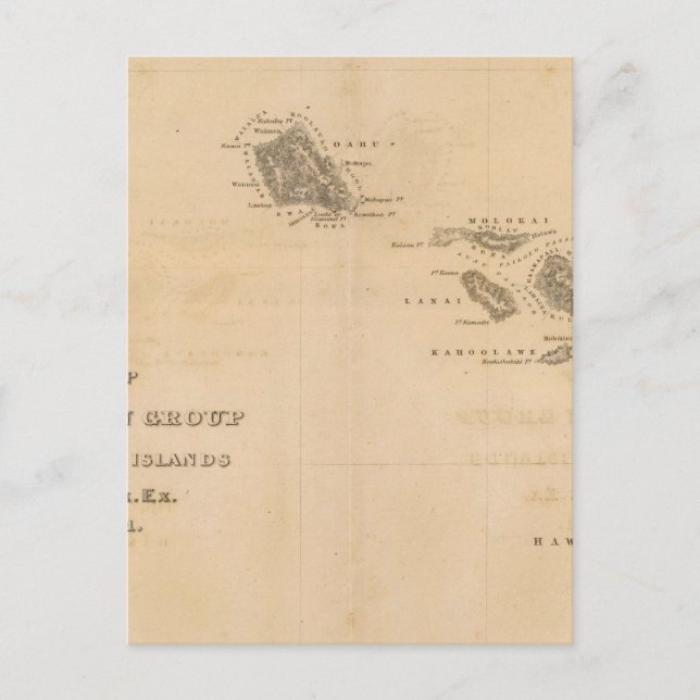 Cartão Postal Havaí 3 (Frente)