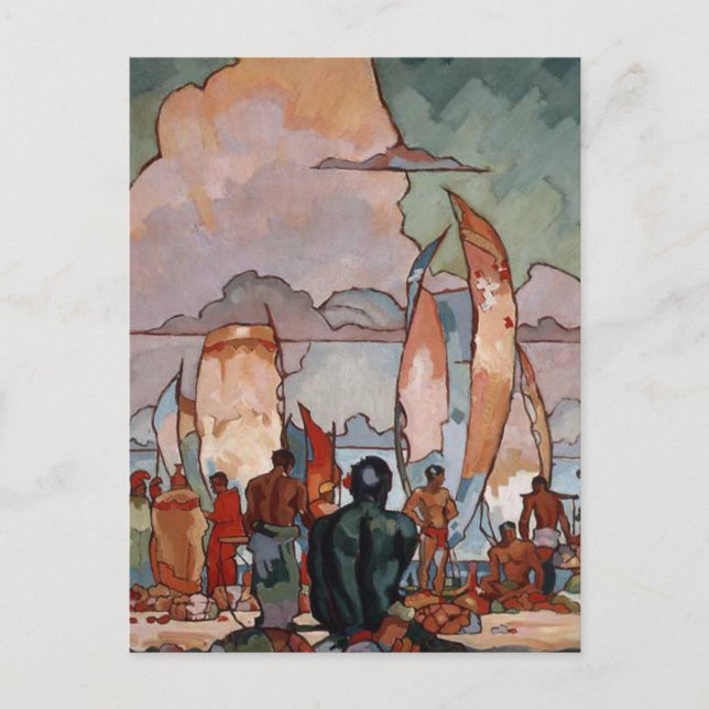 Cartão Postal 'Havaianos' - Cartão-postal Manookian Arman (Frente)