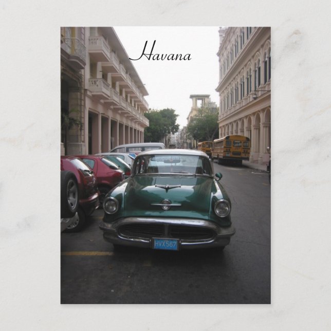 Cartão Postal havana antiga automática (Frente)